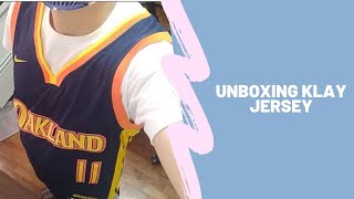 Unboxing Klay Jersey [upl. by Nickolai]