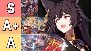 This game is ALMOST Balanced  Granblue Fantasy Versus Rising Tier List [upl. by Lleira474]