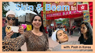 PoohinKorea Skincare Journey in Hong Kong Visiting Skin amp Beam Clinic 🇭🇰✨ [upl. by Nauqel837]