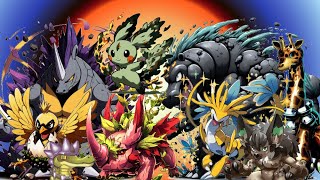 Complete Pokedex  Pokémon Savannah Reach region South African Fakemon regionpokedex pokemon [upl. by Ormsby]