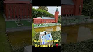 Mini Europe in Brussels ❣️😍 minieurope brussels belgium [upl. by Peri]