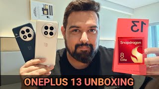 Oneplus 13 Unboxing  Snapdragon 8 Elite  Benchmark  PUBG  Camera [upl. by Dewie]