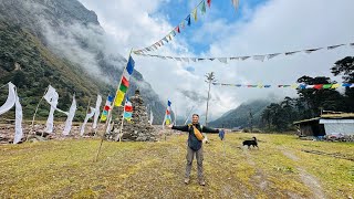 Makalu base camp trek day 4 [upl. by Elbys431]