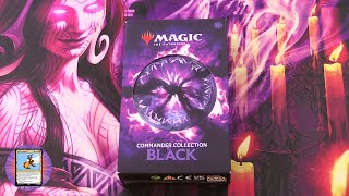 MTG Commander Collection Black Unboxing [upl. by Atnom]