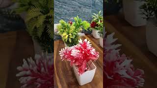 artificial flowers plants decorate gardenplants facts gardenflowers kuberplant [upl. by Yentterb]