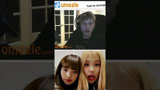 Blackpink Lisa and Rose Omegle Prank [upl. by Nirihs]