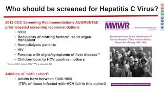 NVHR Webinar Hepatitis C Screening in Emergency Departments [upl. by Ahseetal48]