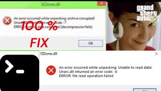 How To Fix Unarcdll and Isdonedll Random Stuck In FitGirl Repack Genuine Way By Neuziz [upl. by Deacon]