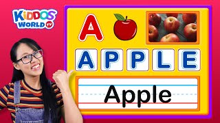 Learn how to spell English Words and ABC Phonics [upl. by Olnek]