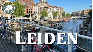 Leiden Netherlands  4K Walking Tour [upl. by Stiles]