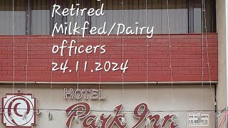 Get Together of Retired MilkfedDairy officers at Hotel Park Inn Sector 35 Chandigarh on 24112024 [upl. by Rabush127]