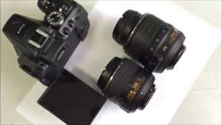 NIKKOR AFS DX 1855mm f3556G VR vs VR II Скорость автофокуса  Autofocus speed [upl. by Aphra]