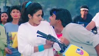 Premi Aashiq Awara  Lyrical  Phool Aur Kaante  Ajay Devgn Madhoo  Kumar Sanu  90s Hits [upl. by Dietrich722]