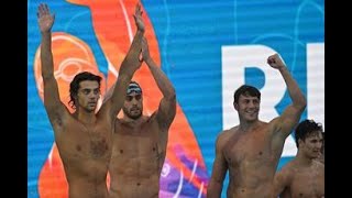 4x100m Medley Men  Euro Swimming Champ Rome 2022  Final [upl. by Ruffin]