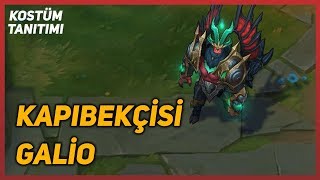 용수호자 갈리오 VS 지옥수문장 갈리오 Dragonslayer Galio VS Gatekeeper Galio Skin Comparison [upl. by Nylemaj]