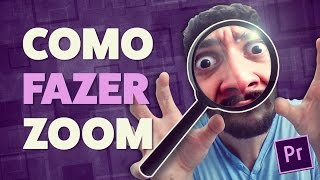 Como fazer ZOOM animado  Tutorial Adobe Premiere [upl. by Ennagem]