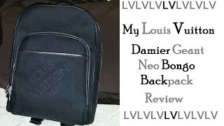 UNBOXING Louis Vuitton Damier Geant Black Backpack Louis Vuitton Mens Backpack [upl. by Abbotsen]