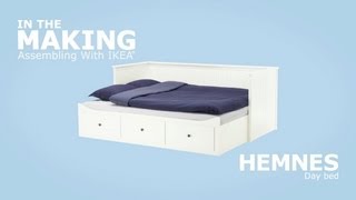 IKEA HEMNES Daybed Assembly Instructions [upl. by Dragon]