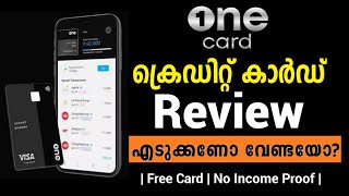 Onecard credit card review  Onecard credit card apply  one card credit card malayalam [upl. by Hallee]