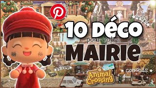 10 idées déco pour la mairie 🏫✨️ conseils inspi Animal crossing New horizons  Nayplus 🌞 [upl. by Thier]