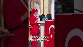 Çankırı Şehitler Müzesine şehit topraklarına kazandırdıkşehit lansman youtubeshorts [upl. by Nadirehs]