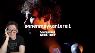 Orangenlied Live  AnnenMayKantereit Reaction [upl. by Dene]