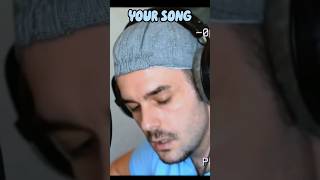 Your Song  Elton John  short cover with lyrics [upl. by Netsrejk]