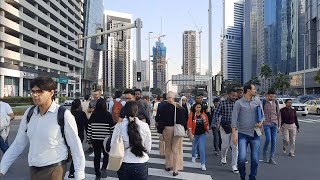 Business Bay Dubai Your Ultimate Walking Tour  Skyscrapers Canals and Hidden Gems Revealed [upl. by Derfla]