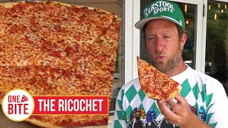 Barstool Pizza Review  The Ricochet Derry NH [upl. by Ycnaf]