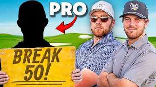 Can We Break 50 With A Pro Golfer Bryson DeChambeau’s Challenge [upl. by Aubrie]