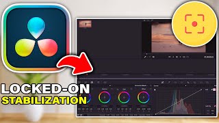 How to do the LockedOn Stabilization Effect in DaVinci Resolve 2024 StepByStep [upl. by Belter]