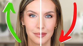 Instant Face Lift with Makeup  Over 40 Beauty [upl. by Aihsile]