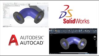 How to open Solidworks STEP FILE Drawing into AutoCAD  Solidworks to AutoCAD [upl. by Harness21]