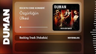 Duman  Özgürlüğün Ülkesi Rockn Coke  Backing Track Karaoke [upl. by Welford]