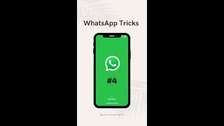 WhatsApp Tricks Italic Bold amp Strike Through Font Combined [upl. by Odraleba]