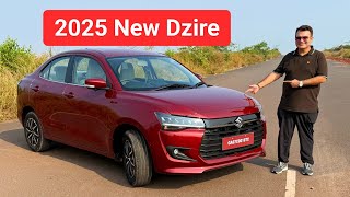 2025 New 4th Gen Maruti Dzire Walkaround What is new [upl. by Datnow952]