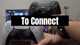 How to connect a second PS5 controller [upl. by Yhtrod]