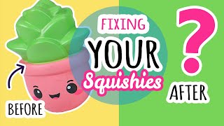 Squishy Makeovers Fixing Your Squishies 35 [upl. by Emoreg]