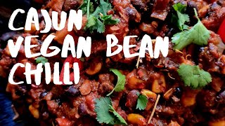 Cajun Bean Chilli Recipe  Vegan Plant Based plantbased beanchillirecipe [upl. by Enel]