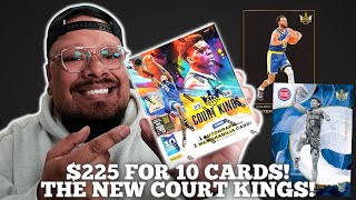 NEW RELEASE 202324 PANINI COURT KINGS BASKETBALL HOBBY BOX 225 FOR 10 CARDS BEAUTIFUL SET [upl. by Atinehs159]