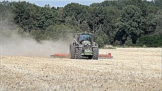 CHIARI 2017  JOHN DEERE 6190R amp 6195R  STRIP TILLAGE [upl. by Alberic453]