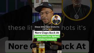 Nore Claps Back At Dame Dash For Spiked Drinks Comment [upl. by Adlih]