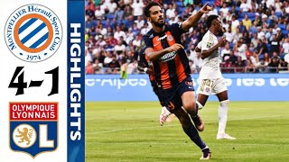 Olympique Lyonnais  Montpellier 14 Résumé et Buts  Ligue 1  20232024  OL  MHSC [upl. by Chandler742]