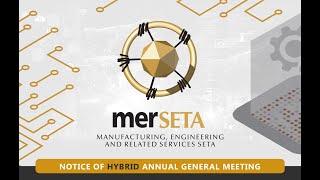 The merSETA Annual General Meeting 2023 [upl. by Tiphany453]