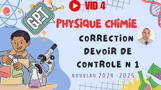 VID 124CHATGPT corrige un devoir de physiquechimie de première année secondaire [upl. by Barrada27]