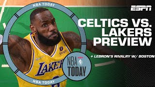 Celtics vs Lakers Christmas Day Preview Another chapter in LeBron’s rivalry vs Boston  NBA Today [upl. by Kihtrak]