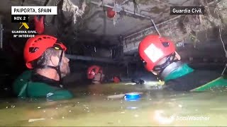 Rescues from Deadly Flooding in Valencia Paiporta Spain [upl. by Narib]