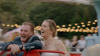 Couple Hosts Entire Fair For Their Wedding  Calamigos Ranch Malibu Wedding Teaser [upl. by Ainitsirhc]