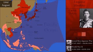 History of the Japanese Empire  Every Month [upl. by Olive]