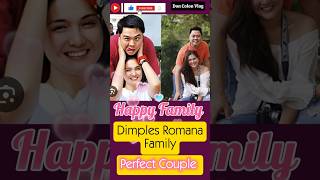 Dimples Romana Happy Family shortsviral pinoyshowbiz gettingmarried trending [upl. by Jaco70]